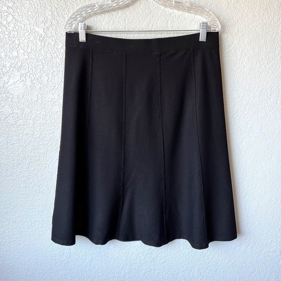 Eileen Fisher Dresses & Skirts - Eileen Fisher A-line stretchy exposed seams pull-on skirt